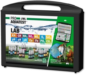 Jbl proaqua testlab 13x ph gh kh po4 nh4 no2 no3 fe cu