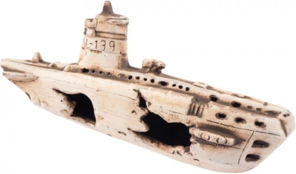 Ceramiczna ozdoba do akwarium wrak aqua nova