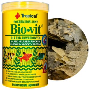 Tropical Bio-Vit 500ml/100g Pokarm Roślinny Dla Ryb