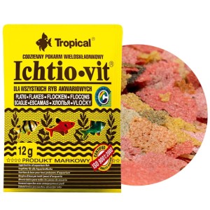 Tropical Ichtio-Vit Podstawowy Pokarm Dla Ryb Saszetka 12g