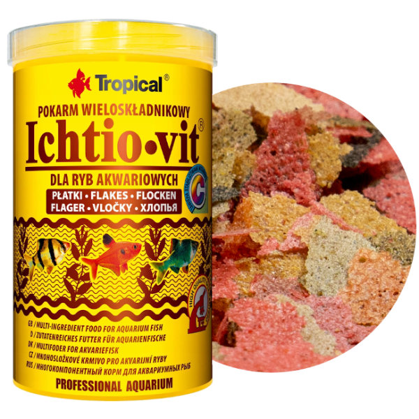Tropical Ichtio-Vit Pokarm Podstawowy 250ml/50g