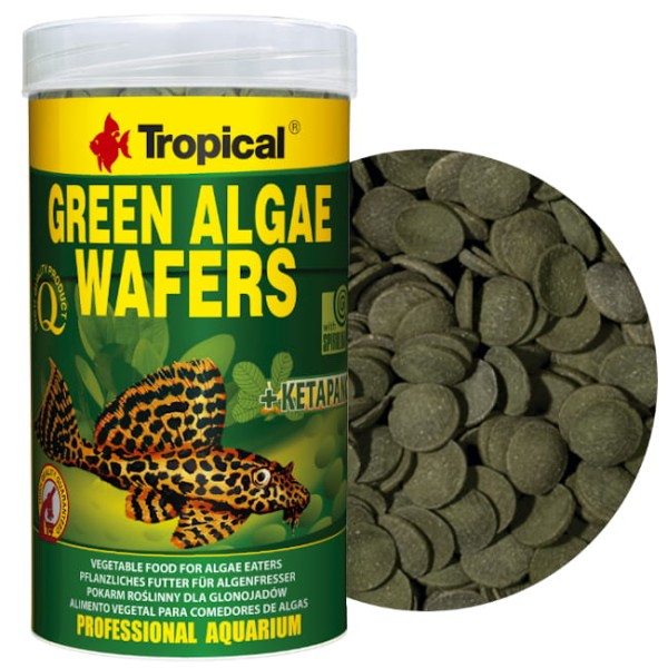 Tropical green algae wafers 100ml dla glonojadów