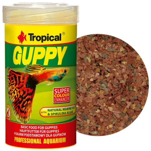 Tropical guppy 100ml 20g pokarm dla gupików