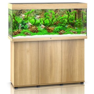 Juwel Rio Jasne Drewno 240 akwarium z oświetleniem LED + szafka