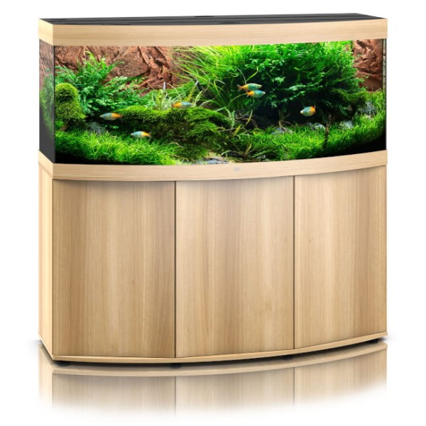 Juwel vision 450 led zestaw z pełnym wyposażeniem w kolorze jasnego drewna