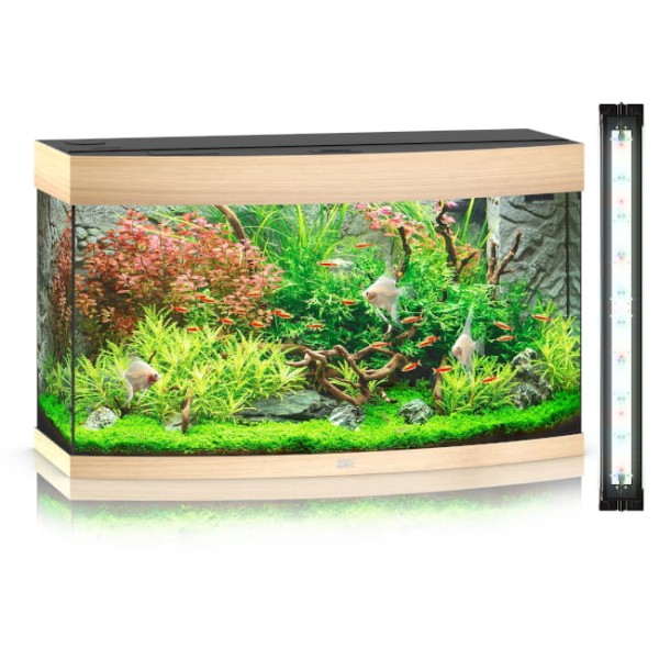 Juwel Vision jasne drewno 180 akwarium z oświetleniem Helialux