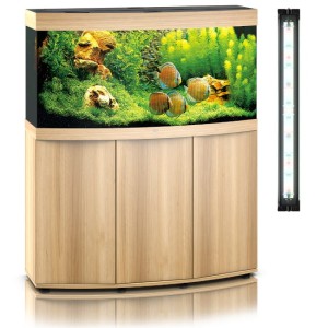 Juwel Vision jasne drewno 260 akwarium z oświetleniem Helialux + szafka