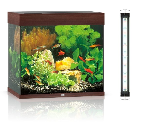 Juwel lido 120 helialux zestaw akwariowy ciemne drewno