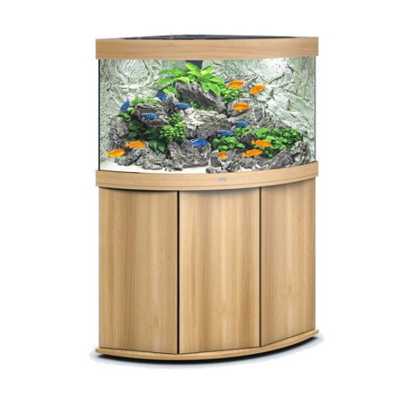 Juwel trigon 190 led jasne drewno zestaw z pełnym wyposażeniem