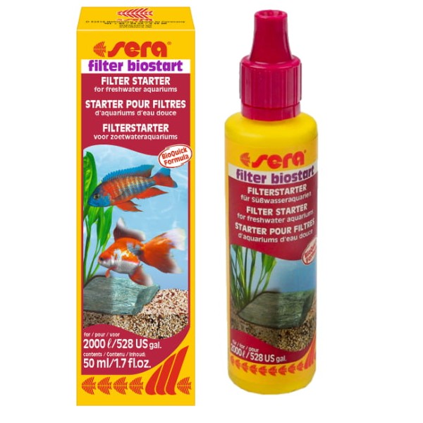 Sera filter biostarter bakterie do startu akwarium 50ml
