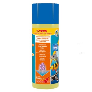 Sera phosvec clear usuwa fosforany i klaruje wodę w akwarium 250ml