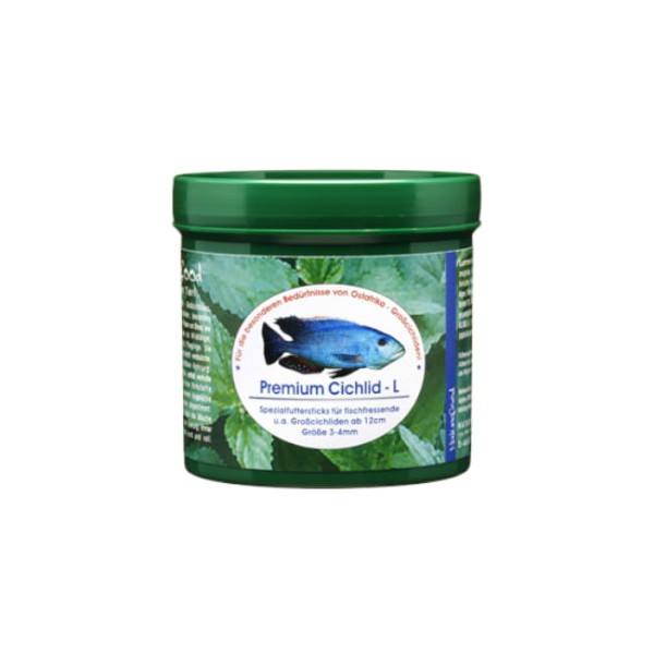 Naturefood premium cichlid l pokarm w granulkach dla pielęgnic 280g