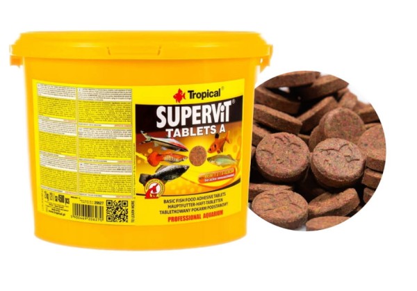 Tropical supervit tablets a pokarm 2kg 4500 szt