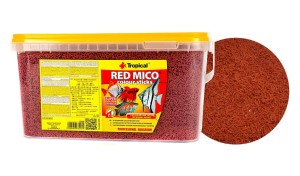 Tropical red mico colour sticks wiaderko 5l/1,7kg