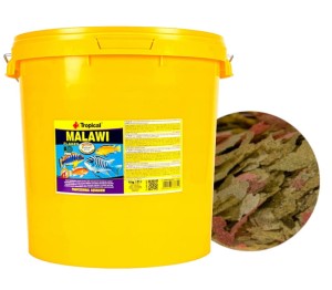 Tropical Malawi Wiaderko Pokarm Dla Ryb Płatki 21l 4kg