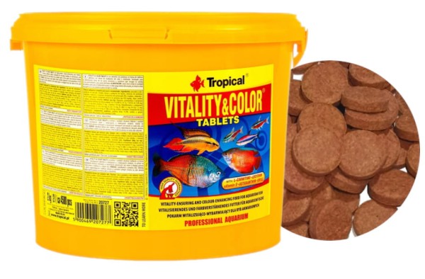 Tropical vitality color tablets wiaderko 2l 4500szt