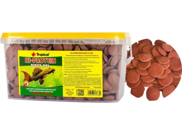Tropical hi-protein discs xxl wiaderko 5l 2,5kg