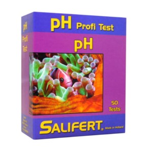 Zestaw testowy salifert ph w akwarium morskim