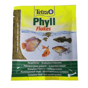 Tetra phyll 12g pokarm roślinny w płatkach saszeta