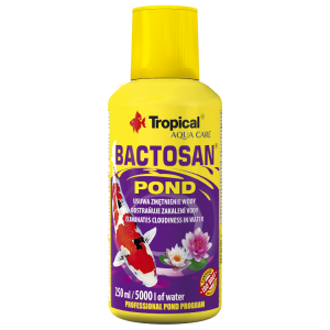 Tropical bactosan pond 250ml klaruje wodę w oczku