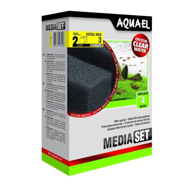 Aquael versamax fzn-3 media set  wkład gąbkowy 2 szt