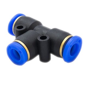 Trójnik typu t szybkozłączka 6mm
