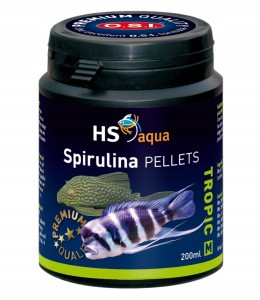 Hs osi spirulina pellets m 200ml/105g granulat