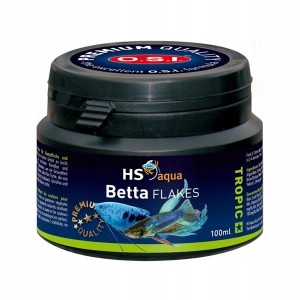 Hs osi betta flakes 100ml/18g pokarm bojownik