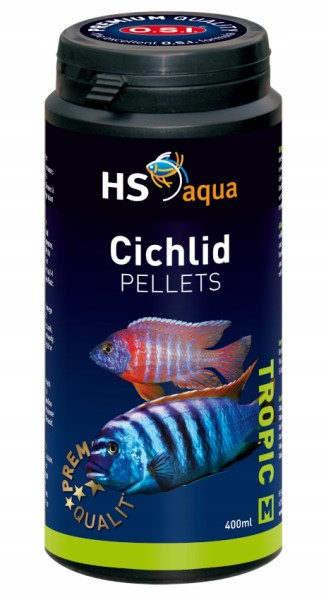 Hs osi cichlid pellets m 400ml/210g pielęgnice