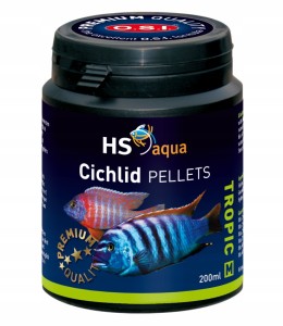 Hs osi cichlid pellets m 200ml/105g pielęgnice