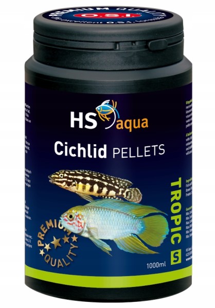Hs osi cichlid pellets s 1000ml/400g pielęgnice