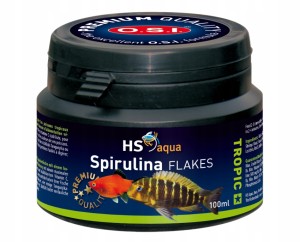 Hs osi spirulina flakes 100ml/18g pokarm dla ryb