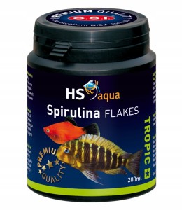 Hs osi spirulina flakes 200ml/35g pokarm dla ryb