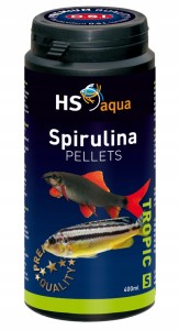 Hs osi spirulina pellets s 400ml/220g pokarm