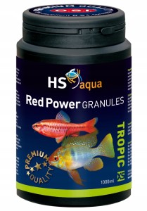 Hs osi red granulat xs 1000ml/600g pokarm dla ryb