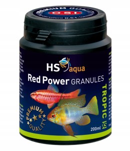 Hs osi red granulat xs 200ml/120g pokarm dla ryb