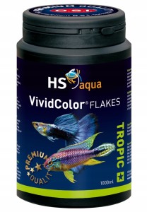 Hs osi vivid color flakes 1000ml/200g pokarm