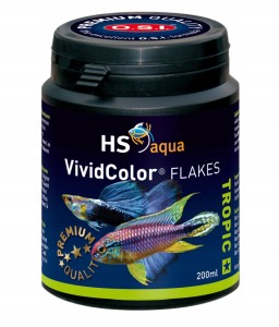 Hs osi vivid color flakes 200ml/35g pokarm dla ryb