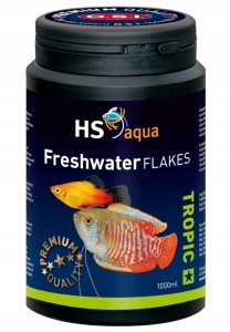 Hs osi freshwater flakes 1000ml/200g pokarm ryb
