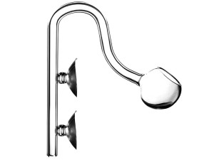 Szklany wylot okrągły 16/22 do filtra