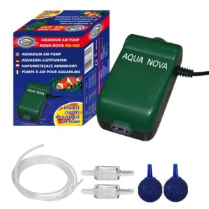 Aqua nova na-450 napowietrzacz 400l/h + zestaw