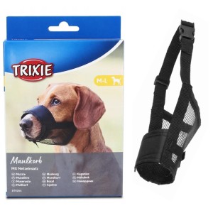 Kaganiec materiałowy z siatką dla dużego psa m/l