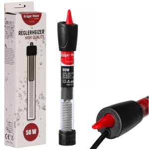 Grzałka z termostatem 50W do akwarium 40-80l