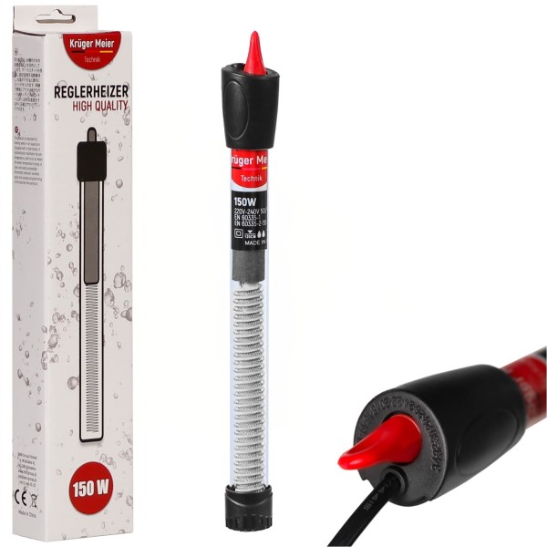 Grzałka z termostatem 150w do akwarium 120-250l