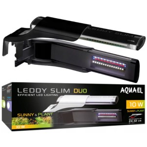 Aquael LEDDY SLIM DUO 10W sunny Plant&Night led czarna