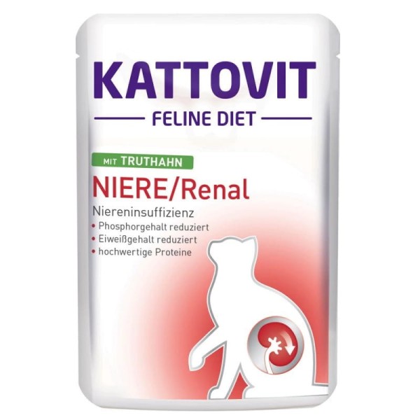 Kattovit niere renal indyk dla kota 85g na nerki
