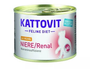 Kattovit puszka niere renal kurczak na nerki kota 185g