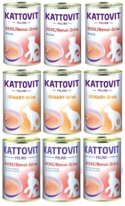 Kattovit drink mix smaków 9x135ml pokarm dla kota