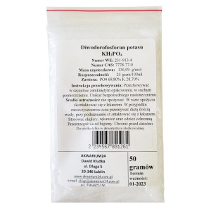 Fosfor Kh2PO4 czysty 50g niedobory fosforu
