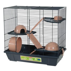 Klatka dla gryzonia chomika myszy EHOP 50cm różowa